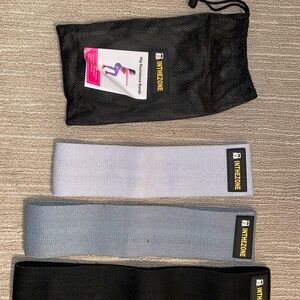 Black and Gray Resistance Bands